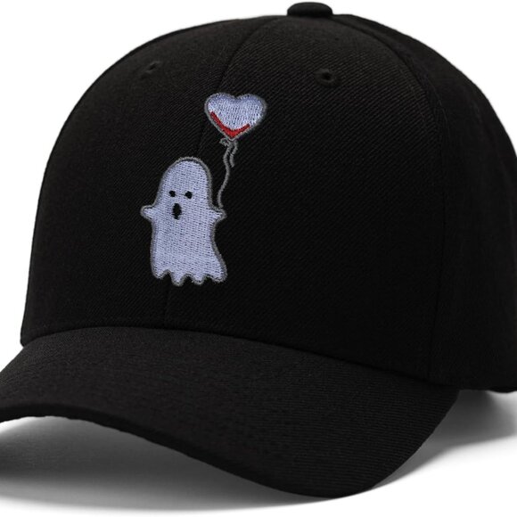 Embroidered Baseball Cap for Women Men Adjustable Baseball Hat Black Baseball Ca - Picture 1 of 7